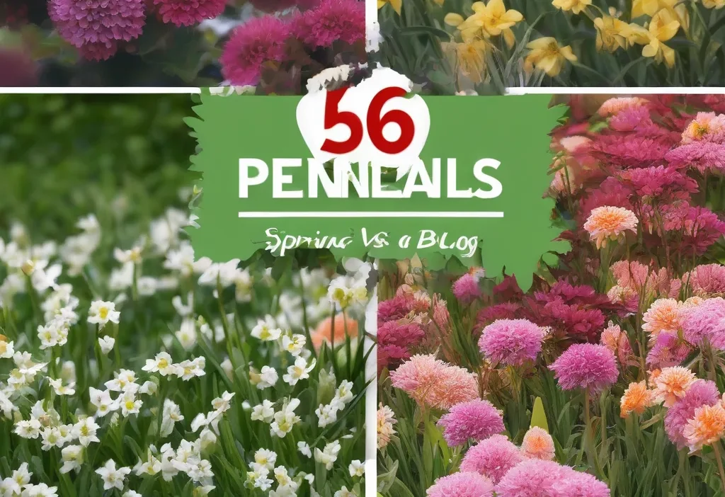 Gardener dividing a perennial plant in spring, showing roots and soil for healthy growth.