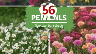Gardener dividing a perennial plant in spring, showing roots and soil for healthy growth.